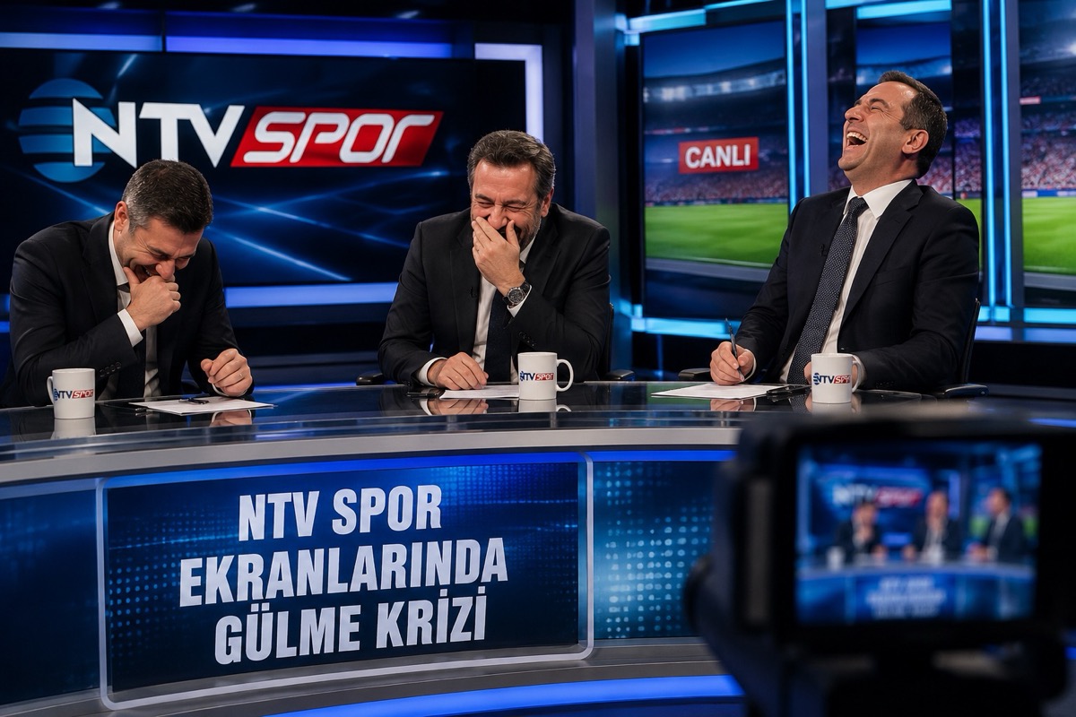 NTV Spor Ekranlarında Gülme Krizi