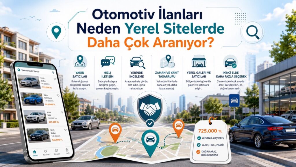 Otomotiv İlanları Neden Yerel Sitelerde Daha Çok Aranıyor?